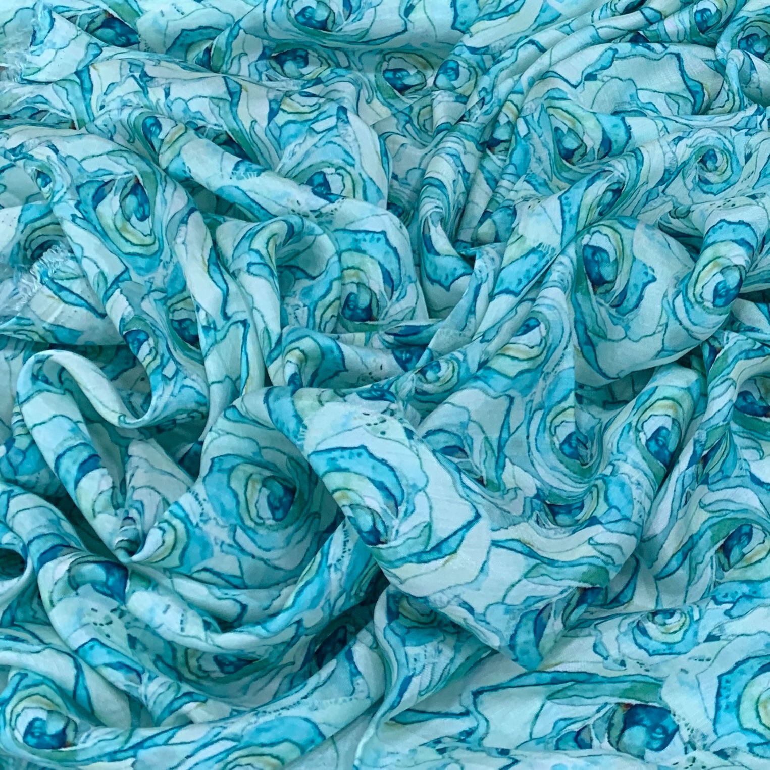 Muslin Printed Fabric