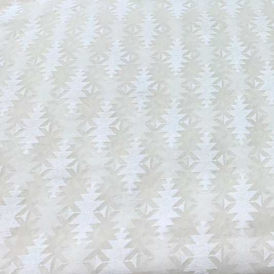 Chanderi Embroidery Fabric