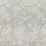 Linen Embroidery Fabric