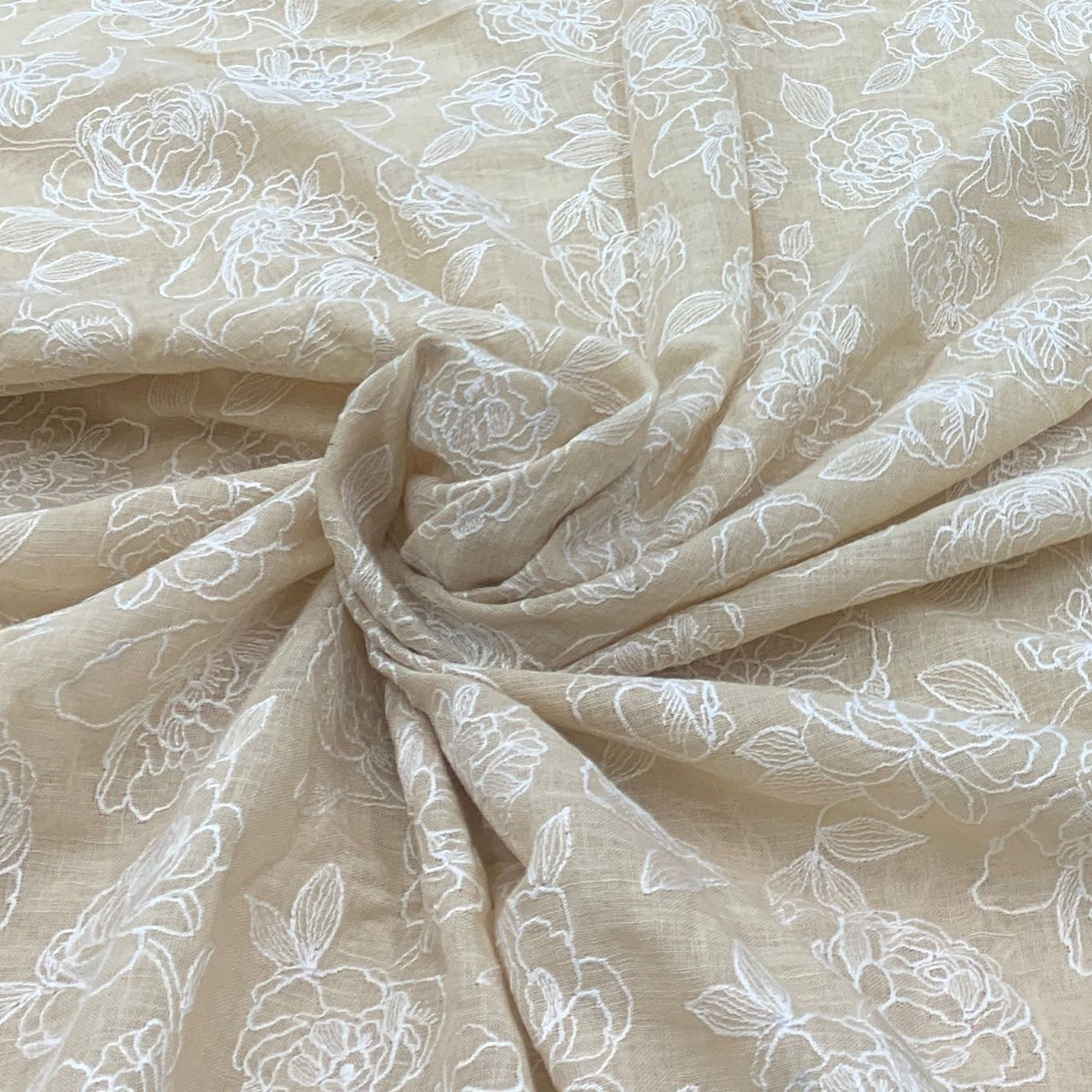 Linen Embroidery Fabric