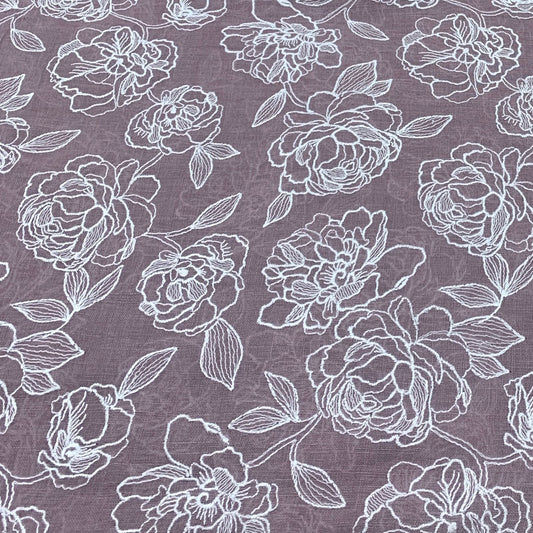 Linen Embroidery Fabric