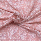 Linen Embroidery Fabric