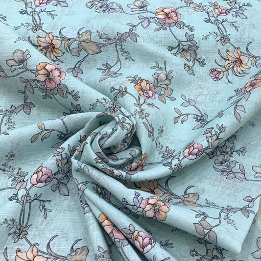 Linen Printed Fabric