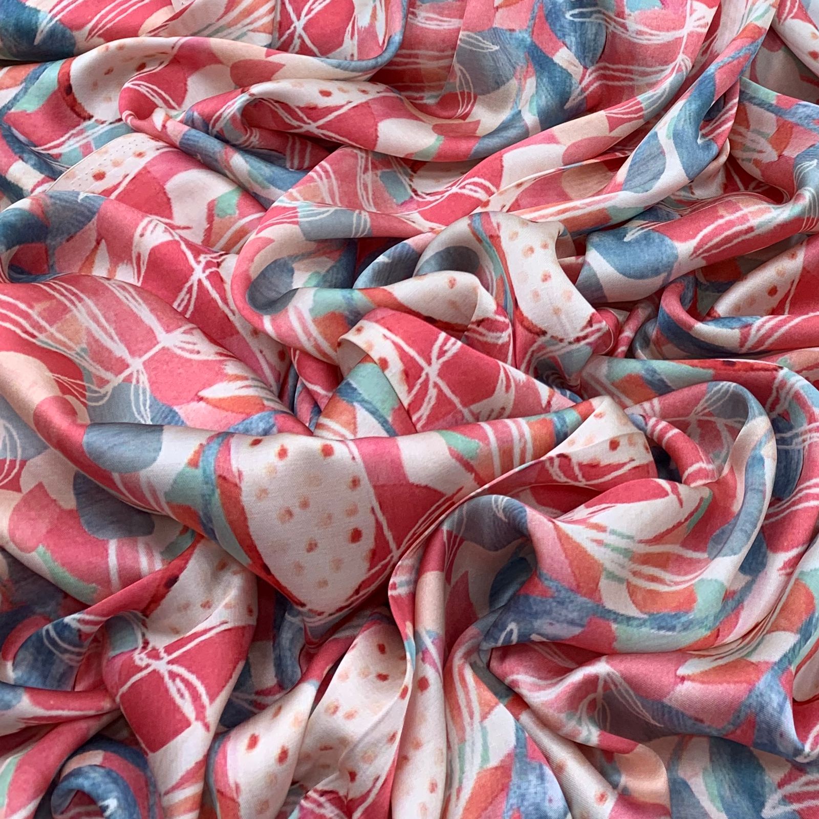 Cotton Satin Printed