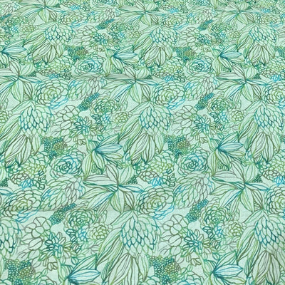 Cotton Lawn Printed Fabric