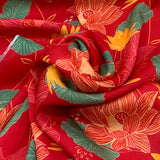 Modal Satin Printed Fabric