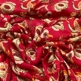 Modal Satin Printed Fabric