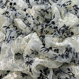 Organza Embroidery Fabric