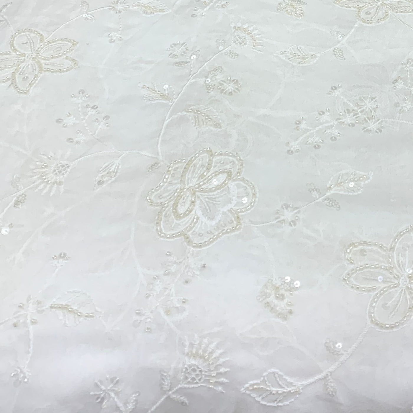 Georgette Embroidery Fabric