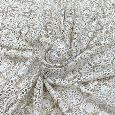 Net Embroidery Fabric