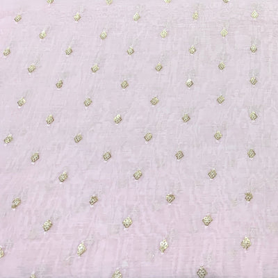 Chanderi Embroidery Fabric