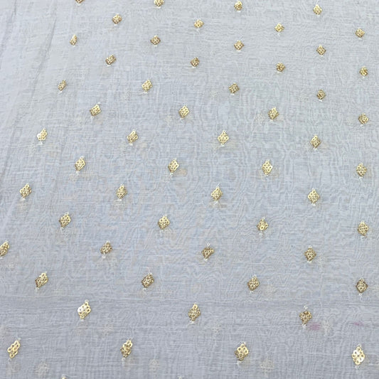 Chanderi Embroidery Fabric