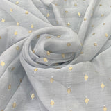 Chanderi Embroidery Fabric