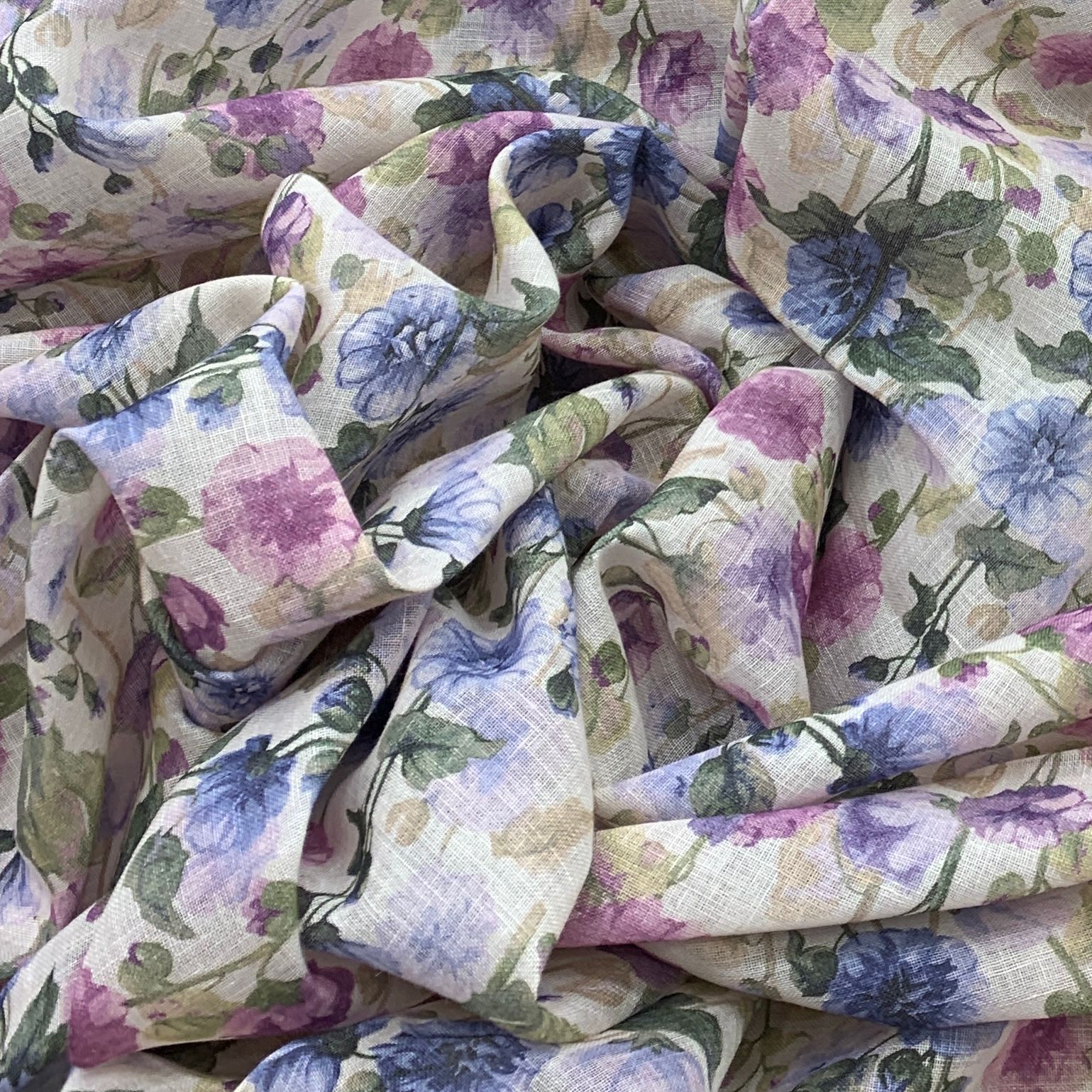 Linen Printed Fabric