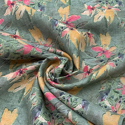 Linen Printed Fabric