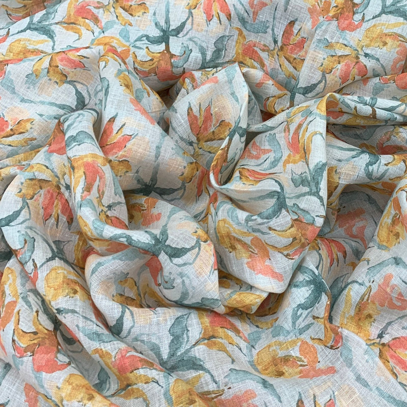 Linen Printed Fabric