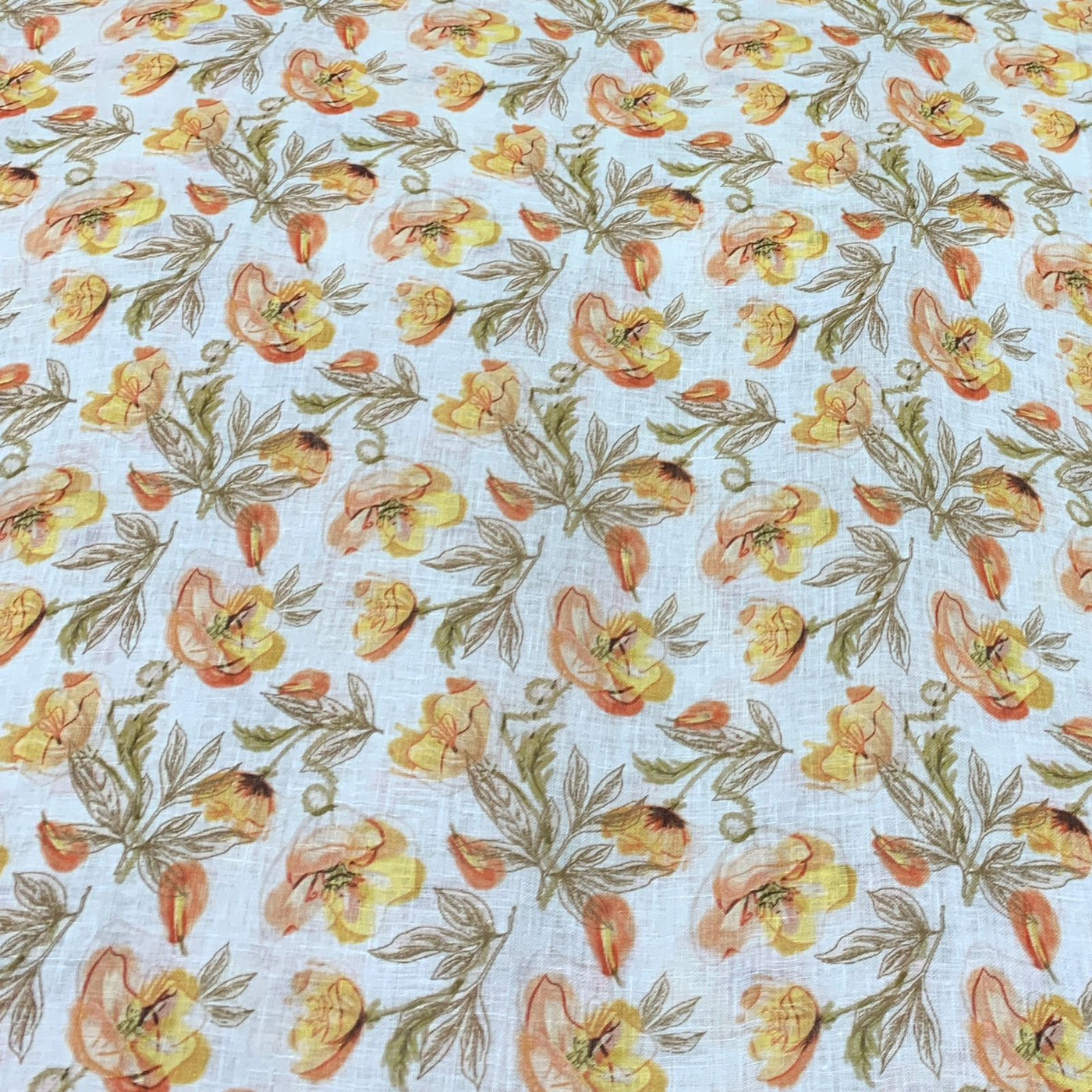 Linen Printed Fabric