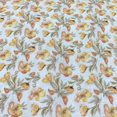 Linen Printed Fabric