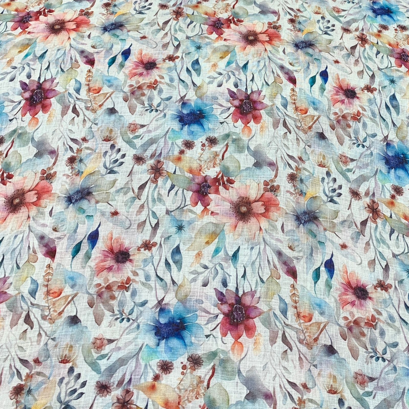 Linen Printed Fabric