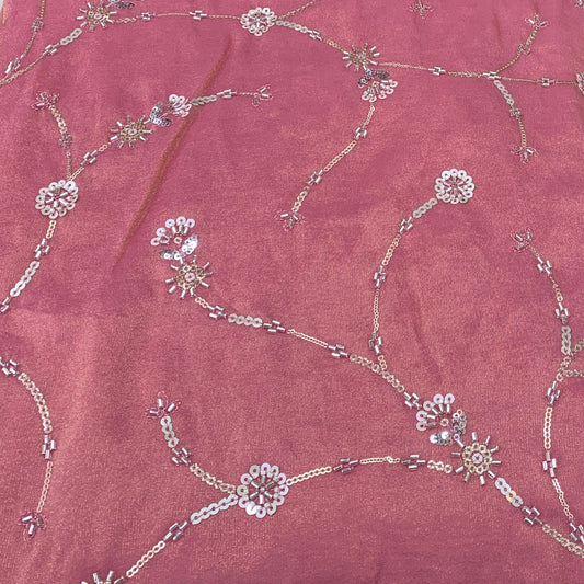 Tissue Embroidery Fabric