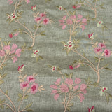 Tusser Silk Embroidery Fabric