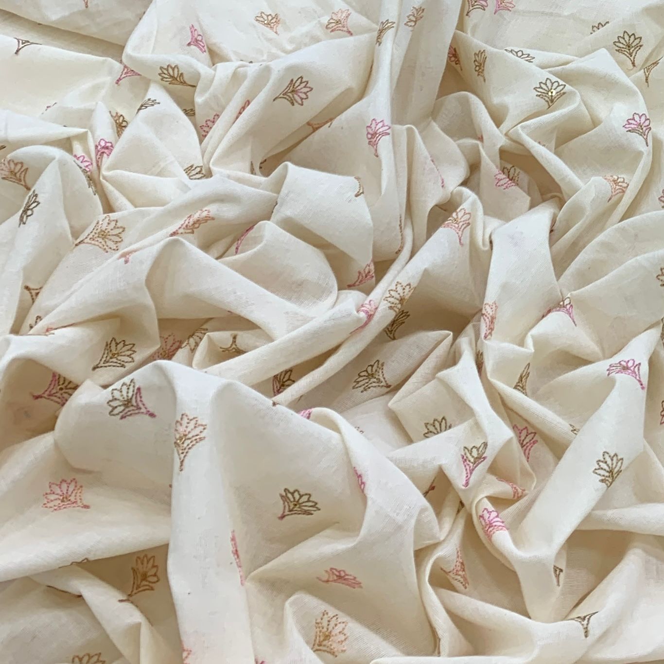 Cotton Embroidery Fabric