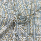 Georgette Embroidery Fabric