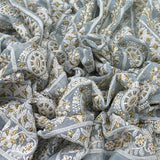 Georgette Embroidery Fabric