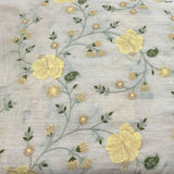 Munga Silk Embroidery Fabric