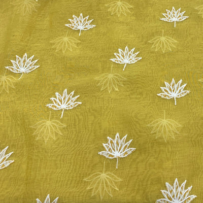 Chanderi Embroidery Fabric