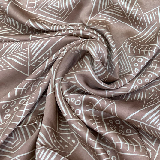 Modal Satin Printed Fabric