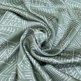 Modal Satin Printed Fabric