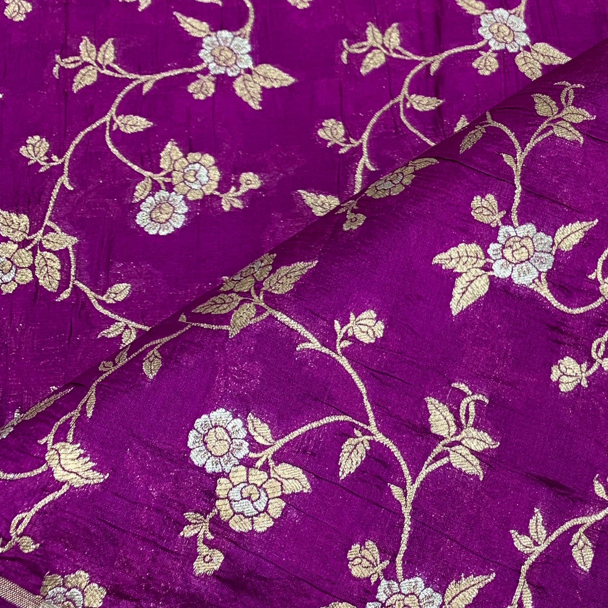 Light Purple Silk Brocade