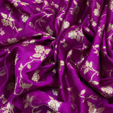 Light Purple Silk Brocade