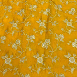 Yellow Silk Brocade