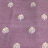 Onion Pink Dupion Silk Brocade