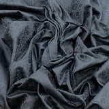 Black Silk Brocade