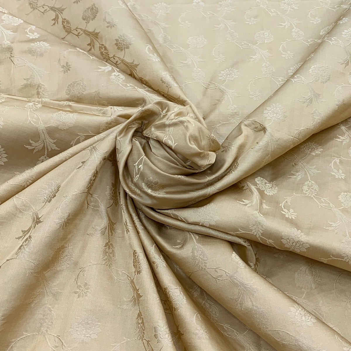 Gold Silk Brocade