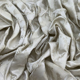 Cream Silk Brocade