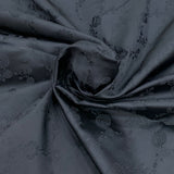 Black Silk Brocade