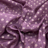 Light Purple Chanderi Brocade