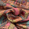 Multi Colour Silk Brocade