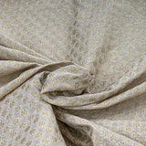 Beige Silk Brocade