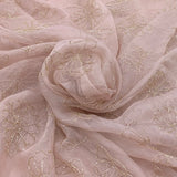 Pink Pure Organza Cut Dana Work