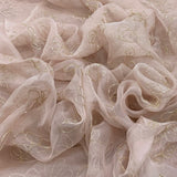 Pink Pure Organza Cut Dana Work