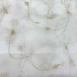 White Pure Organza Embroidery