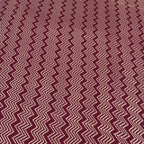 Maroon Zig Zag