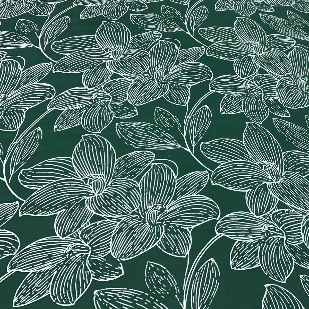 Green Jal Flower Print