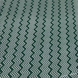 Green Zig Zag Print