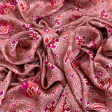 Pastel Pink Bandhini Print